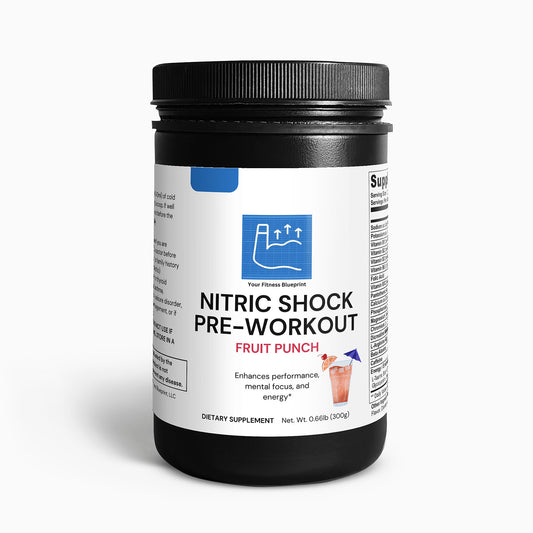 Nitric Shock Pre-Workout Powder - Fruit Punch