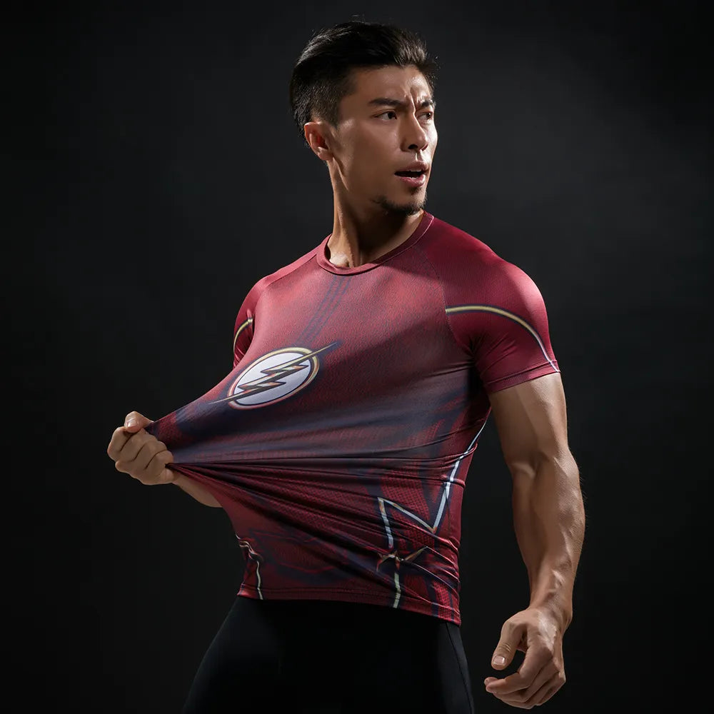 The Flash Rash Guards/ Compression Shirts