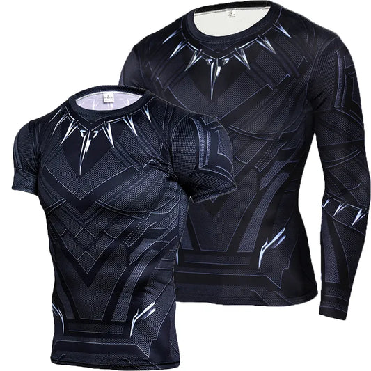 Black Panther Rash Guards/ Compression Shirts