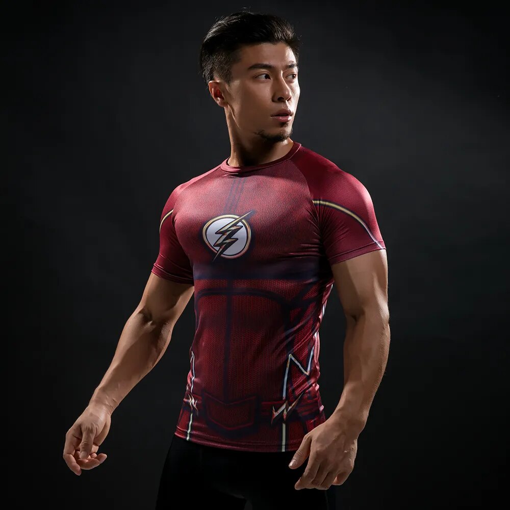 The Flash Rash Guards/ Compression Shirts