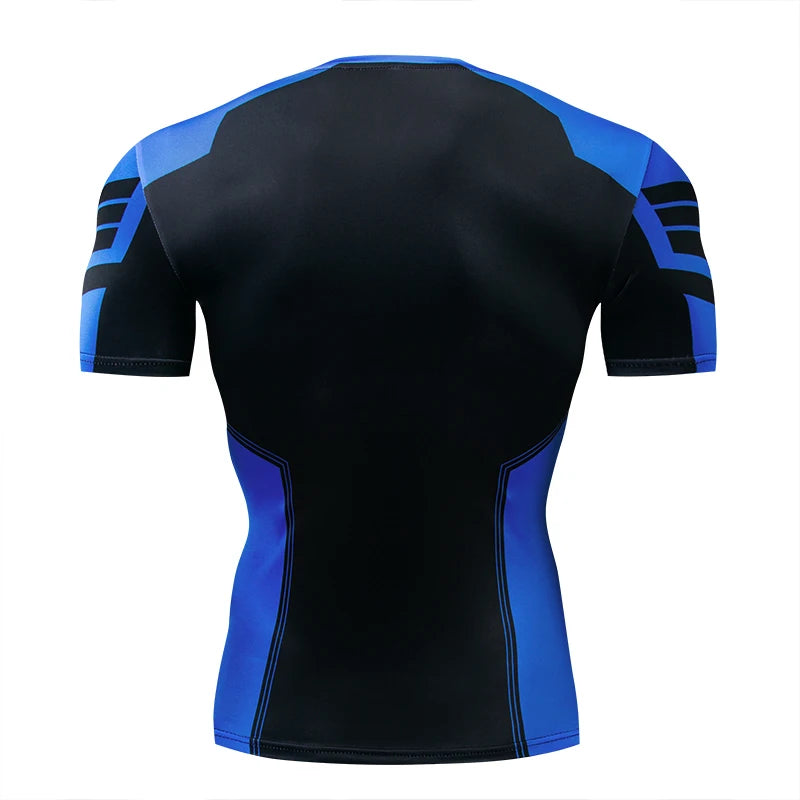 Nightwing Rash Guard/ Swim Shirt