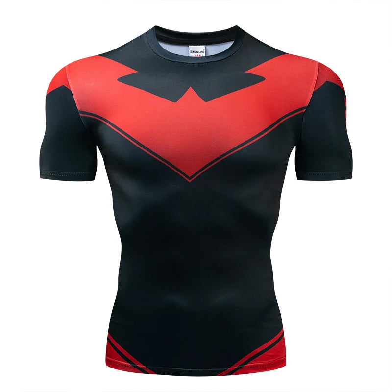 Nightwing Rash Guard/ Swim Shirt