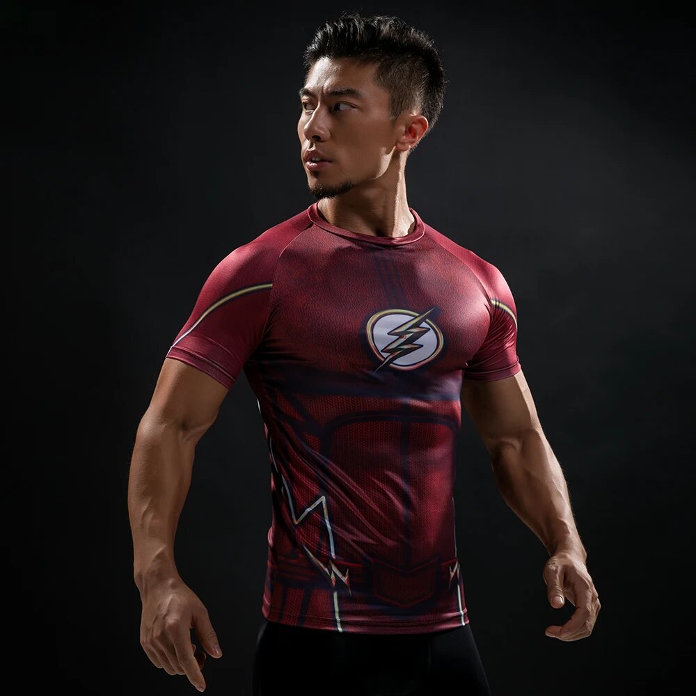 The Flash Rash Guards/ Compression Shirts