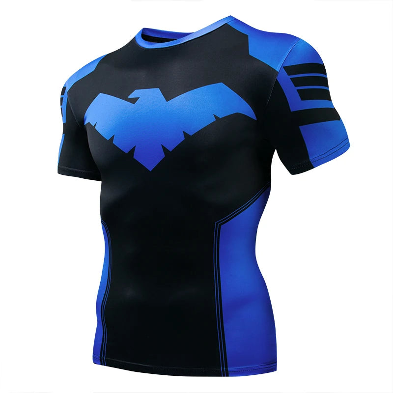 Nightwing Rash Guard/ Swim Shirt