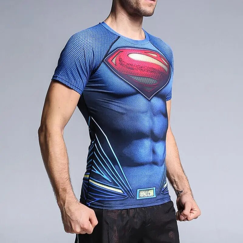 Superman Rash Guards/ Compression Shirts