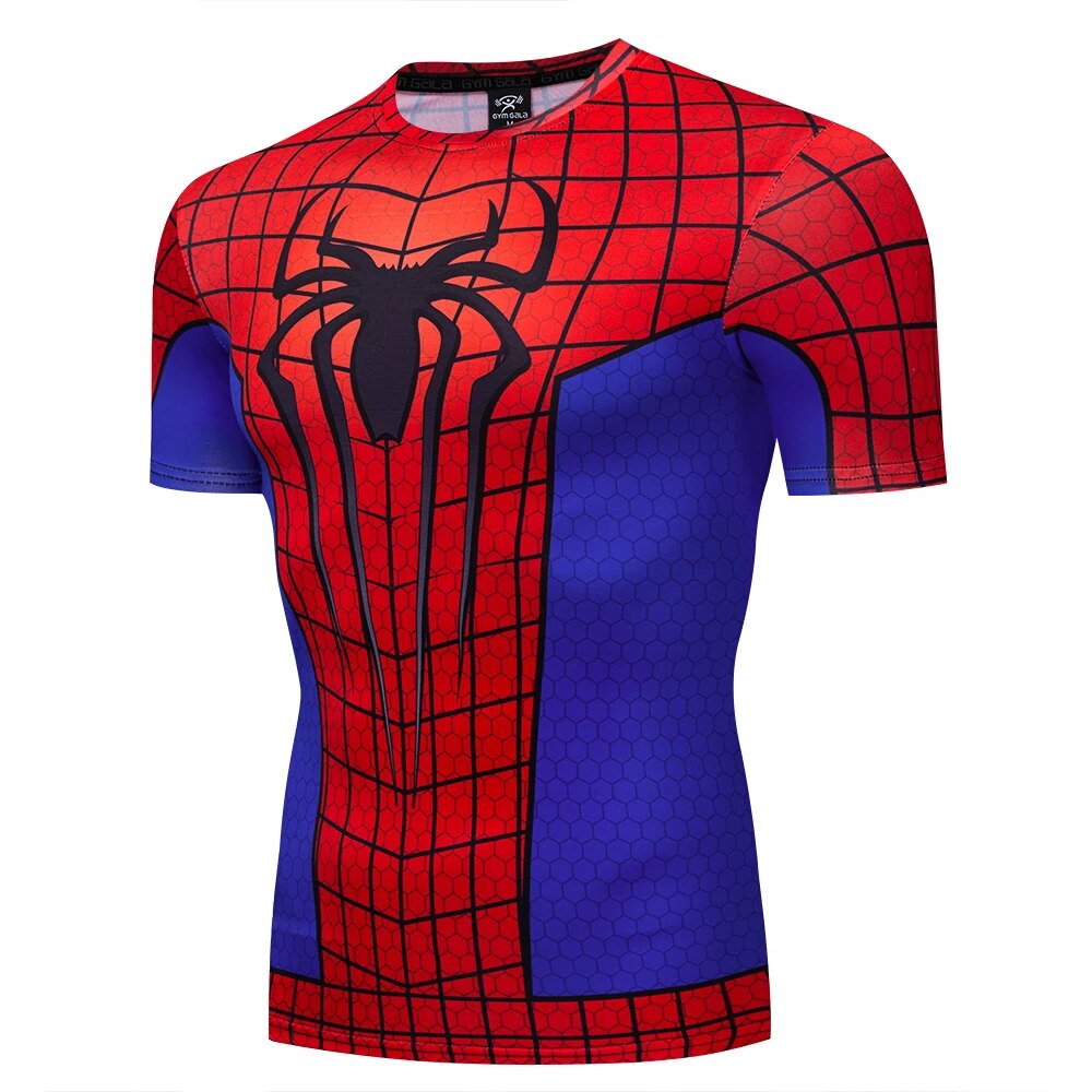 Spiderman Rash Guard/ Compression Shirt