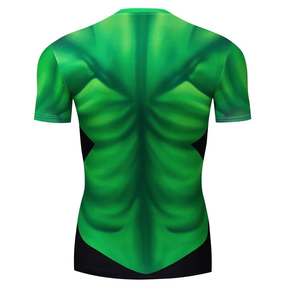 Green Lantern Rash Guard/ Compression Shirt