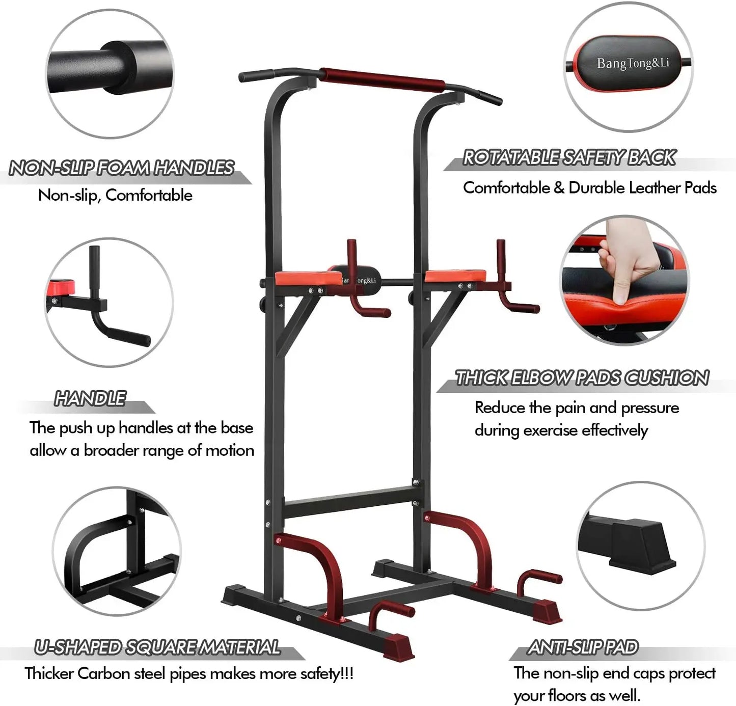 Pull Up/ Dip Bar for Home Gym